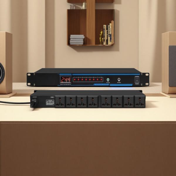 3000W 8 Channel Power Sequence Controller with Screen Improved Reliability