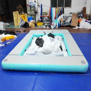 Wholesale Portable Outdoor DWF Inflatable Ocean Pool Sea Swimming Pool Floating Water Platform from china suppliers
