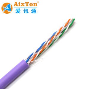 China Cat6 U/UTP LAN Network Cable 1000ft 305m Pull Box Faster Internet Speed CM CMX CMR CMP  on sale