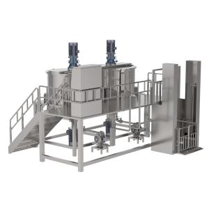 High Capacity Industrial Vacuum Homogenizer Machine With 50-50000L Capacity