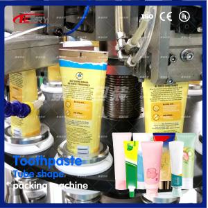 Manipulator Station for Sealing and Coding Toothpaste Packaging Machine for