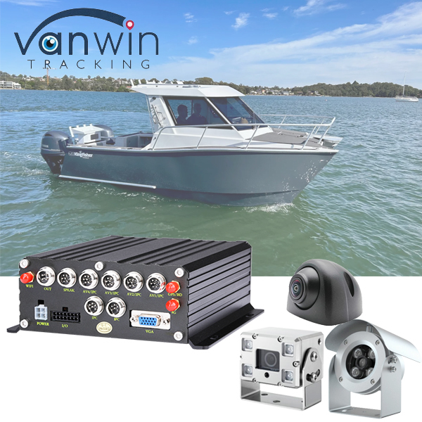 Digital Mobile Video Recorder MNVR 6 Channel HDD SSD Mobile NVR With 3G 4G GPS