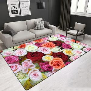High quality factory direct sale living room center area rug custom size &