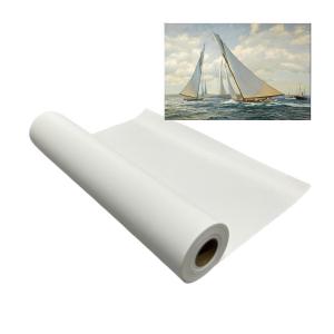 Wholesale Waterproof Eco-Solvent Polyester Canvas Rolls For Digital Printing 280gsm from china suppliers