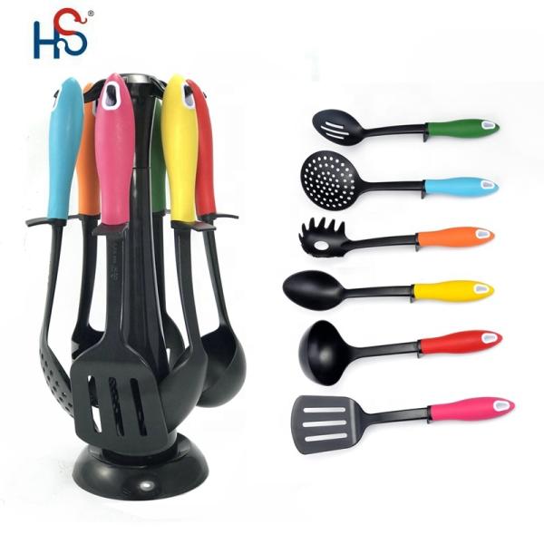 Nonstick Cookware Kitchen Utensils German Kitchen Appliance with Durable Nylon PA66
