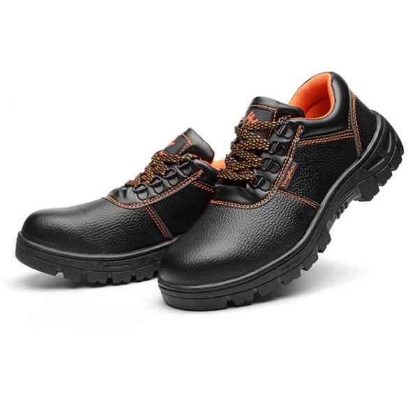 Synthetic Low Cut PPE Safety Shoes Abrasion Resistant Lining