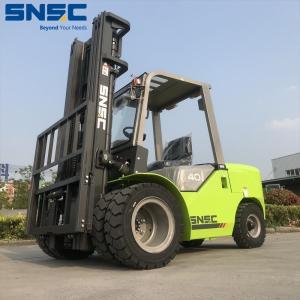 Wholesale 3m Height 4 Ton Diesel Forklift With Japan Shimadzu Hydraulic System Isuzu Engine from china suppliers