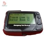 POCSAG program multifunction wireless beeper 4 lines alpha-numeric pager
