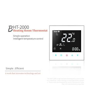 Digital Indoor Thermostat Floor Heating System Graffiti WiFi Wall-mounted Stove