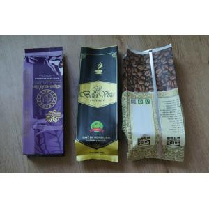 Gusset Side Laminated Matte Finish Tea Bags Packaging Colorful Printing With