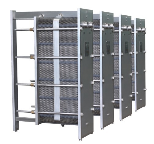 Quality High Efficiency Plate Heat Exchanger Pasteurizer / Plate Type Heat Exchanger For Ventilation for sale