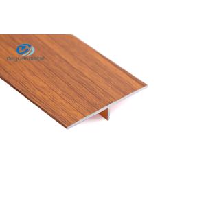 6063 Aluminum T Profiles Extrusion T5 Temper Polished Multiapplication