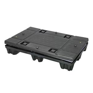 Customizable foldable logistics auto parts foldable plastic pallet box for