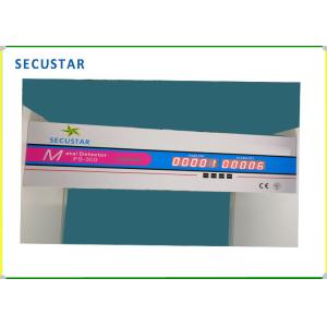 Waterproof Security Walk Through Body Scanners With Led Light Alarm Metal