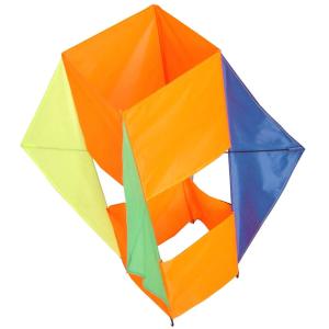 99*80cm 3D Kite Nylon Or Polyester Material 2-5bft Swing Range Convenient Carry