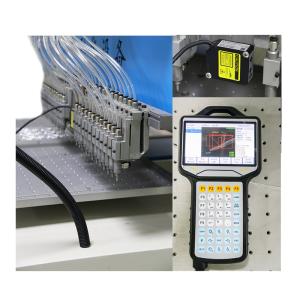 Blue White Full Automatic Liquid PVC Dripping Machine with PC Programmable