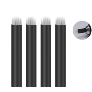 Sharp and Flexible 0.16/0.18 mm Microblading Needle for Permanent Eyebrow Tattoo