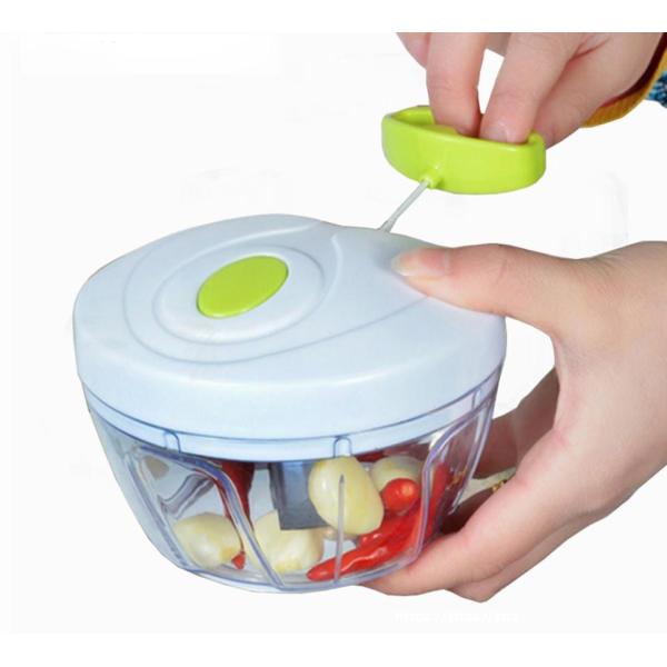 Mini Manual Vegetable Fruit Garlic Ginger Onion Meat Shredder Hand Pull Chopper Fruit