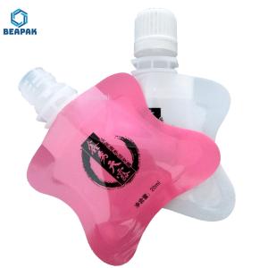 100mm Cosmetic Stand Up 50ml Custom Spout Pouches