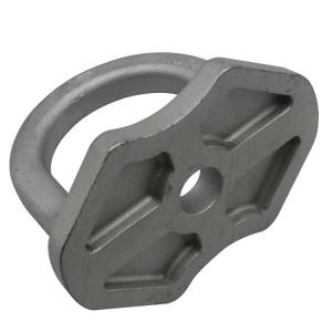 Precision Investment Casting Steel Dacromet Seal Plate