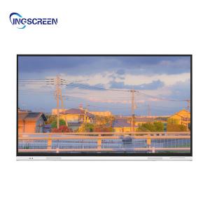 LCD ROHS Electronic E White Board Lcd Board Monitor For Teaching PC USB Ports