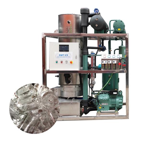 3ton Tube Ice Making Machine with Refcomp Compressor and Remote Control for