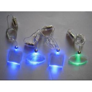 Wholesale PS Color LED light Customized logo Flashing Led Necklaces by New Plastic from china suppliers