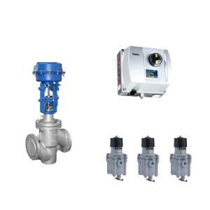 Wholesale Chinese Pneumatic Control Valve with Neles ND9000 Intelligent Valve Positioner With Masoneilan 78-40 filter regulator from china suppliers