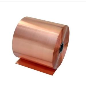 1 Inch Wide Copper Strip Coil Roll C4500-Eh Brush Mirror
