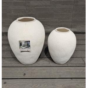 Indoor Decoration Essential Fiberclay Planter For Charcoal Oven / Warmer Camping