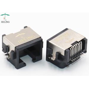 China SMT Offset / Overhangs PCB RJ45 Jack , Modular Network RJ45 PCB Connector on sale China SMT Offset / Overhangs PCB RJ45 Jack , Modular Network RJ45 PCB Connector on sale