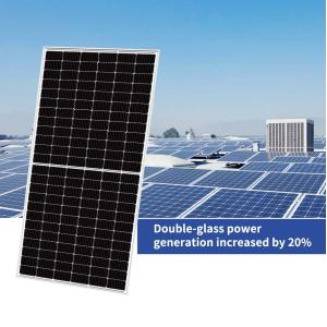Double Glass 540W Solar Panel Home Kit Monocrystalline High Efficiency