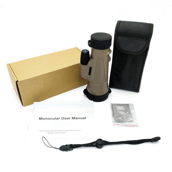 High Definition Waterproof 12X50 Monocular Telescope Optical Scope For Bird Watching