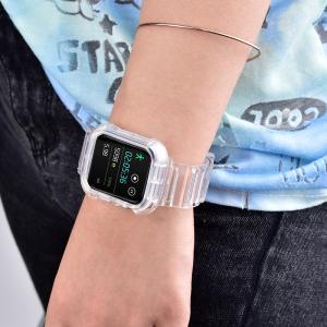 ODM Transparent TPU Rubber Wrist Watch Straps For Apple Watches