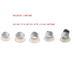 IP54 LED Recessed downlight anti glared function fixed and adjustable