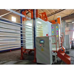 China CE Certification Full-automatic Customized Voltage Horizontal Powder Coating Line With Standard Surface Area 400m2/T on sale