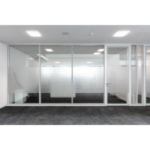 Wholesale 90mm Aluminum Framed Single 8mm Partition Wall Technical Specifications from china suppliers