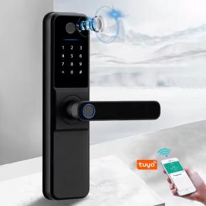 Glomarket Wifi Biometric Electronic Tuya App Remote Smart Lock Smart Fingerprint