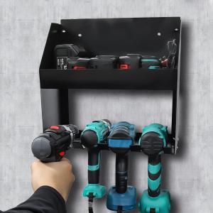 Efficiently Organize and Charge Your Drills with Sturdy Holder and Charging Rack