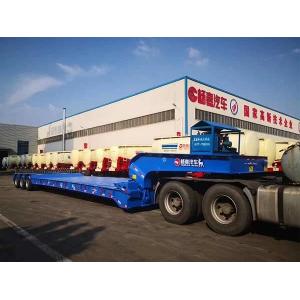12R22.5 Detachable Gooseneck Semi Trailer 70T Removable Gooseneck Truck