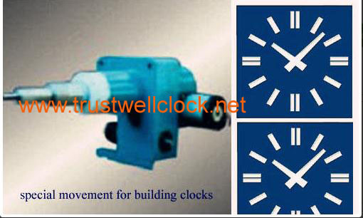 outdoor clocks with two 2 or three 3 needles arrows,mechanism for outdoor wall