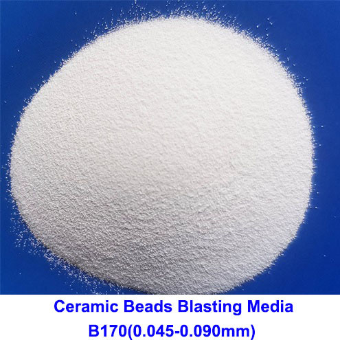 B120 B150 B170 B205 B400 Ceramic Blasting Media Zirconium Oxide Beads For 3C