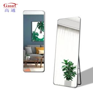 Craft Art Room Glass Mirror Dance Floor for Full Body Standing in Genuine Home