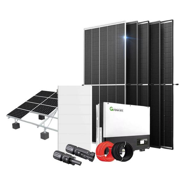 Quality Off Grid 12kw Hybrid Solar Energy System With Lithium Battery Solar Panel for sale