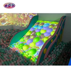 3800 Lumens Interactive Slide Playing Projection Games 3D Indoor Playgrounds