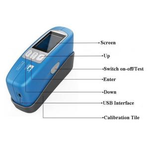 Wholesale Building Material 60 Degree Multi Angle Gloss Meter 0.1GU Resolution With QC Software from china suppliers