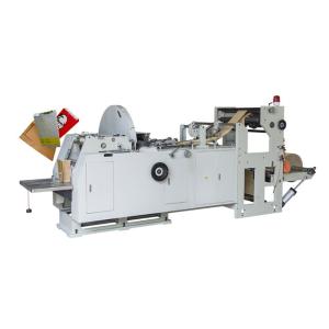 Fruit Paper Bags Manufacturing Machine , Auto Paper Pouch Making Machine