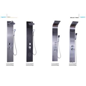 LED Lighting Shower Columns Panels Rectangle Shape Multi Color Heat Resistance