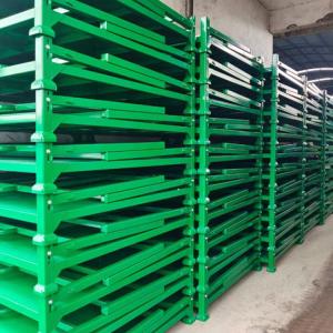 Heavy Duty Foldable Steel Stack Racks For Warehouse