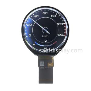 China Automotive Grade 2.8 Inch Tft Display SPI+RGB Interface 480*480 Round Circular LCD Screen on sale
